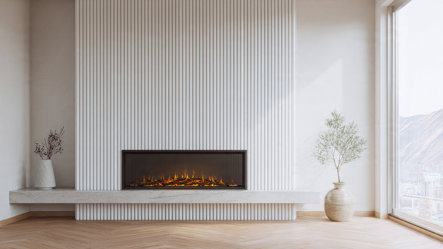 How to Build a Modern Fireplace Wall from Scratch (Under $800)